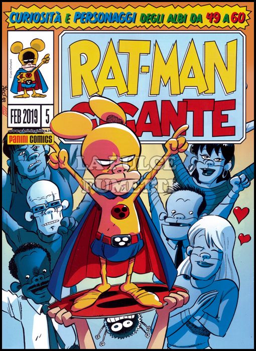 RAT-MAN GIGANTE COFANETTO VUOTO # 5 - RAT-MAN GIGANTE 49/60